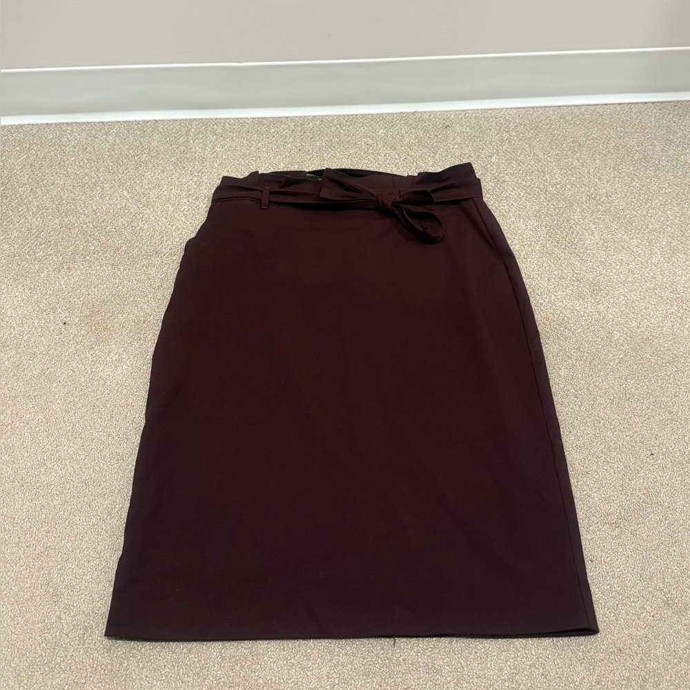 Banana Republic Purple Pencil Skirt